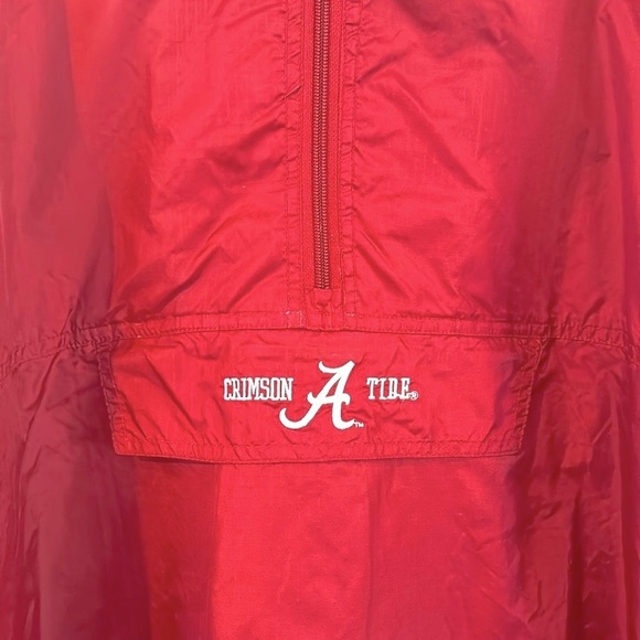 NWOT Crable Sportswear University of Alabama 100% Polyester Hooded Windbreaker - Picture 4 of 7